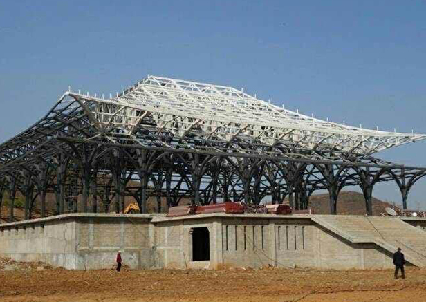 兩層鋼結構古建筑